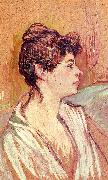 toulouse-lautrec, Portrait of Marcelle